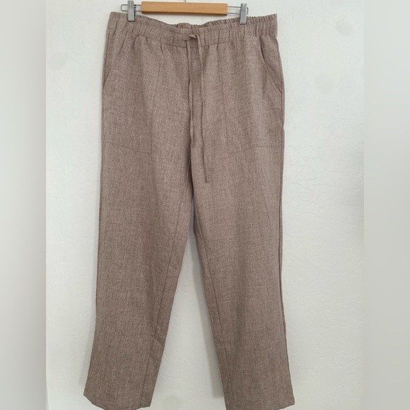 Runcati Men Sz XL Khaki Pants Casual Loose Beach Yoga Lounging Vacation Pants - Picture 1 of 13